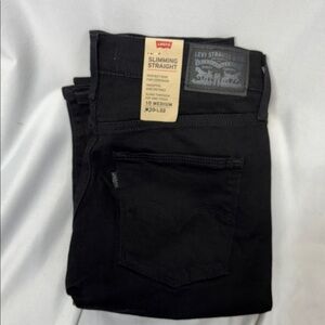 Levi's Black Slimming Straight perfect rise Jeans